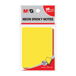 M&G YS-187 Neon Sticky Notes 3 x 3 Inches 4 Colours