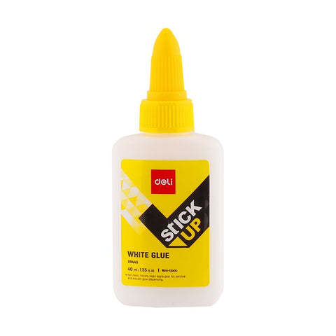 Deli E39445 Stick Up White German Glue 40ML (1PC)