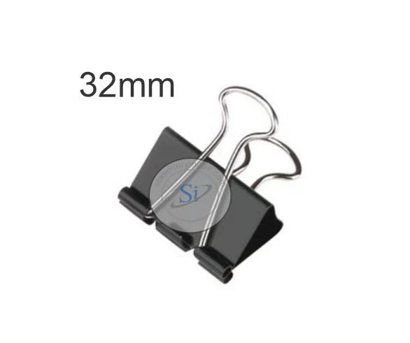 Binder Clip 15mm (12 Pcs)