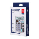 Deli Core Series EM19810 Metal Surface 12-Digits Mini Desktop Calculator