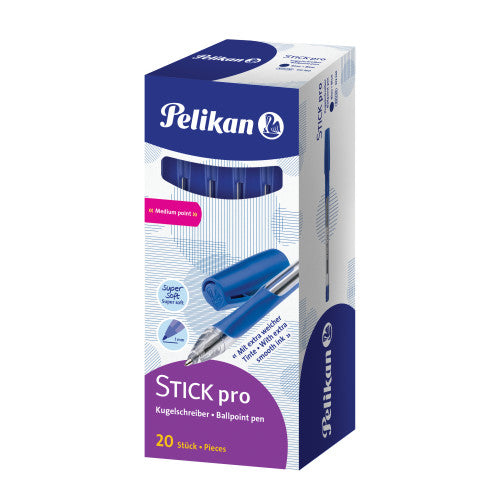 Pelikan Stick Pro Ball Pen Blue Color 1 pc