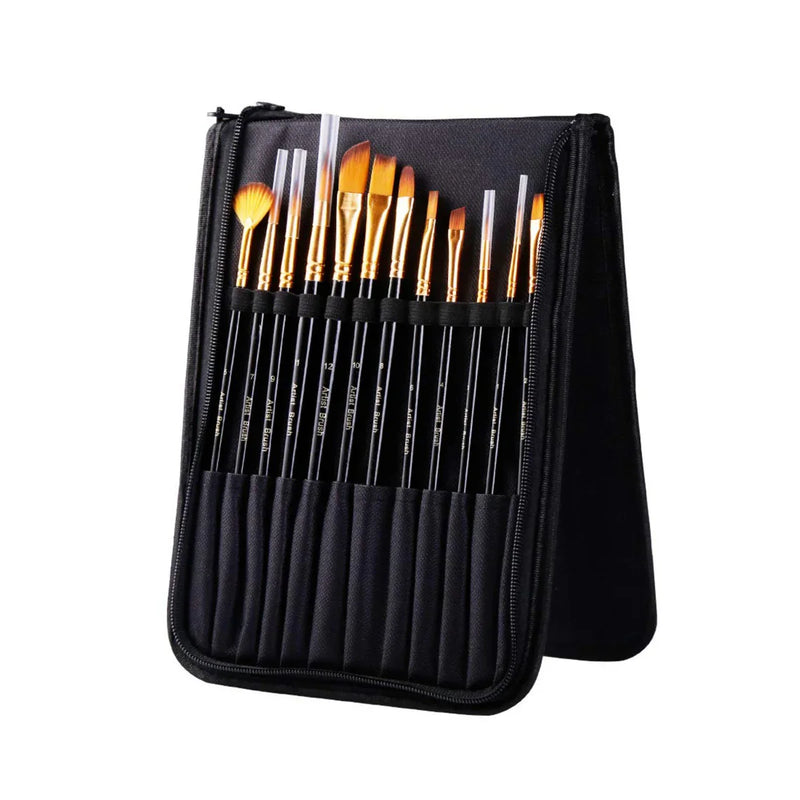 Paint Brush Bag (Set of Mix Brushes)