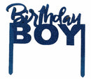 Cake Topper Birthday Boy