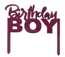 Cake Topper Birthday Boy