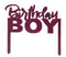 Cake Topper Birthday Boy