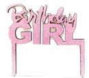 Cake Topper Birthday Girl