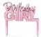 Cake Topper Birthday Girl