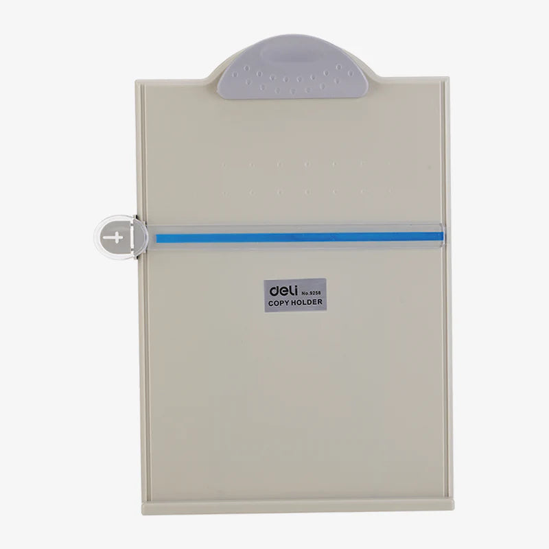 Deli Clipboard With Ruler Reading Stand A4 E9258