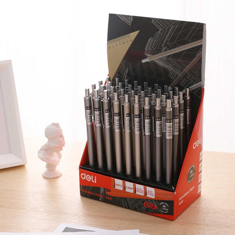 Deli Metal Mechanical Pencil 0.5mm E6490 (1PC)