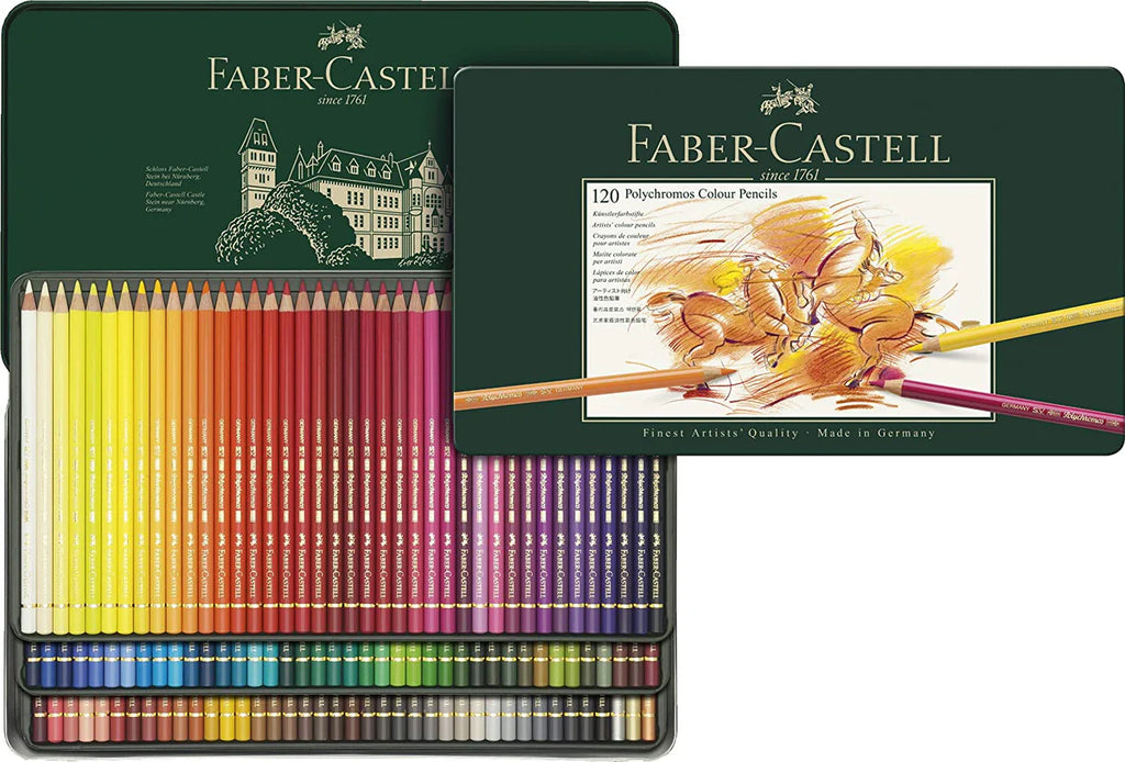 Faber Castell Polychromos Color Pencils Tin Set