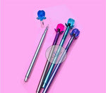 Flower Fancy Gel Pen Plastic Body (1 Pcs)