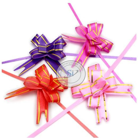 Ribbon Flower for Gift Decor 10 Pull