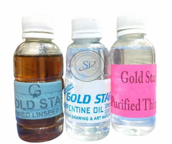 Turpentine Oil, Linseed Oil & Purified Thinner