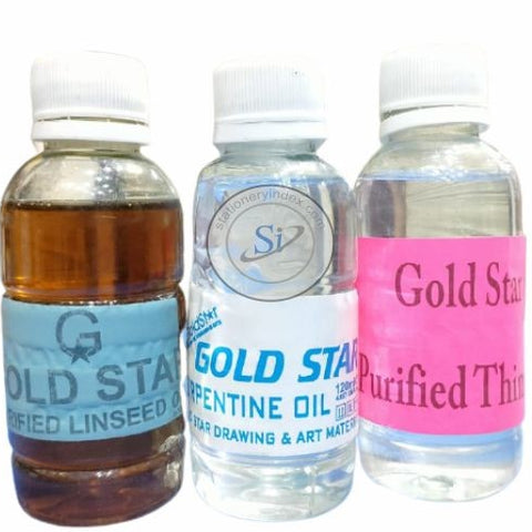 Turpentine Oil, Linseed Oil & Purified Thinner