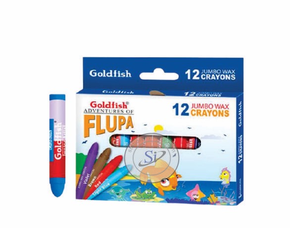 GOLDFISH Crayon Color Jumbo Size