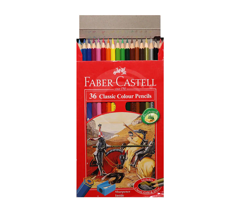 Faber-Castell Classic Colour Pencils (36Pcs)