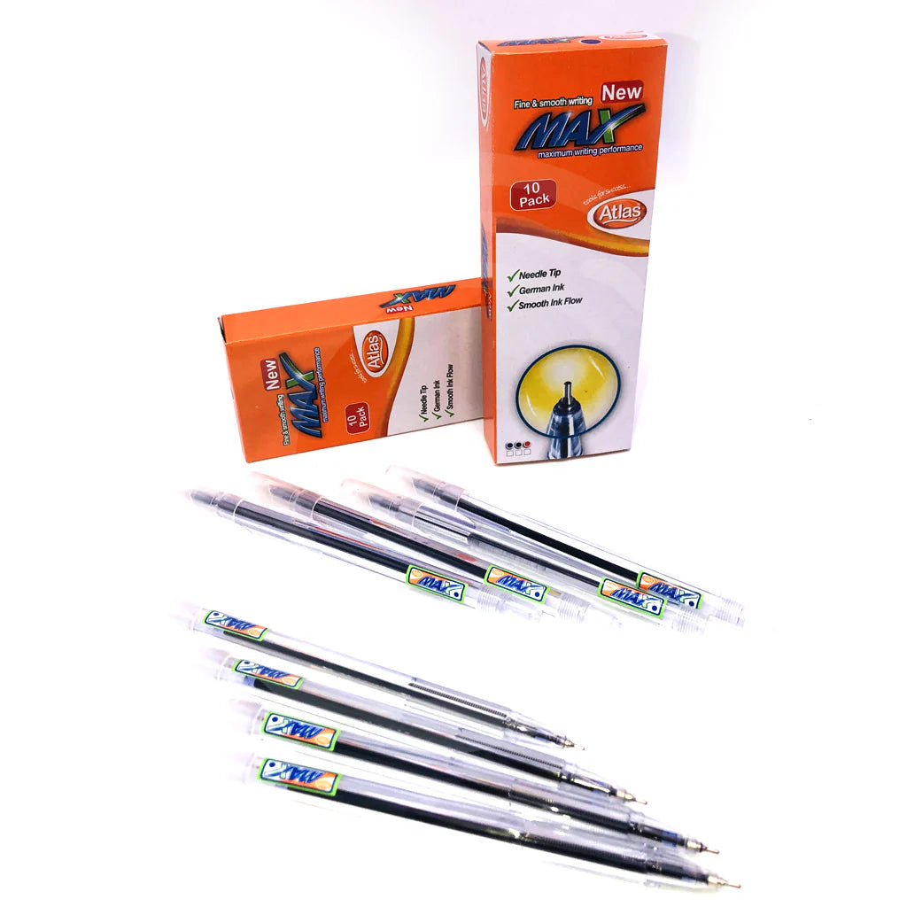 Max Ball Pen (1 Packet - 10 Pcs)