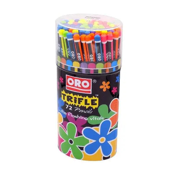 Oro Trifle Lead Pencil Jar (72 Pcs Jar)