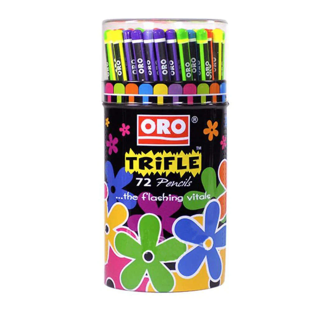 Oro Trifle Lead Pencil Jar (72 Pcs Jar)