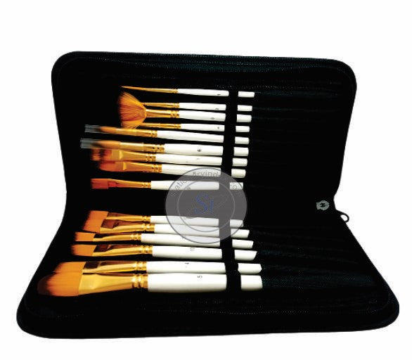 Paint Brush Bag (Set of Mix Brushes)