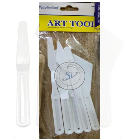 Palette Knife Tool Set Plastic (5 Pcs)