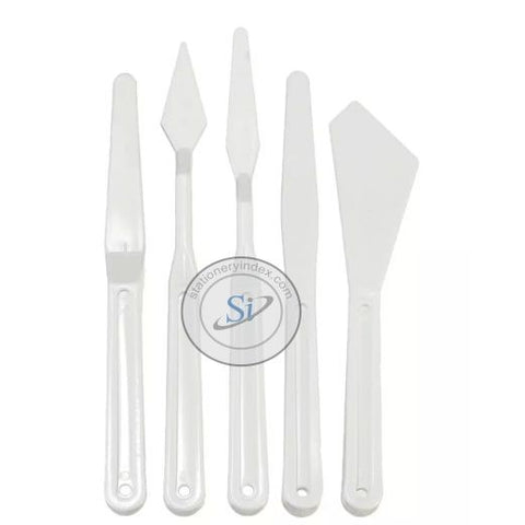 Palette Knife Tool Set Plastic (5 Pcs)