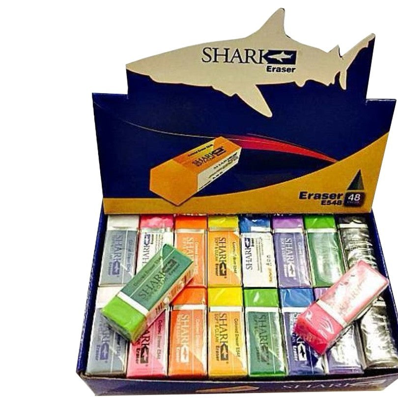 Shark Eraser (6 pcs)
