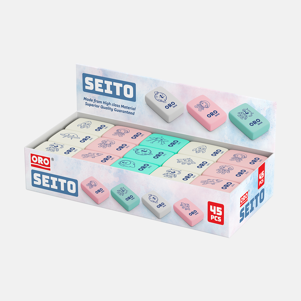 ORO SEITO ERASER 45&60 Pieces (Best Quality)