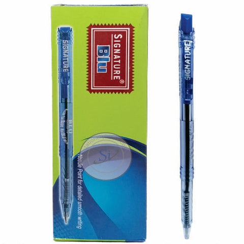 Signature Blue Ball Pen