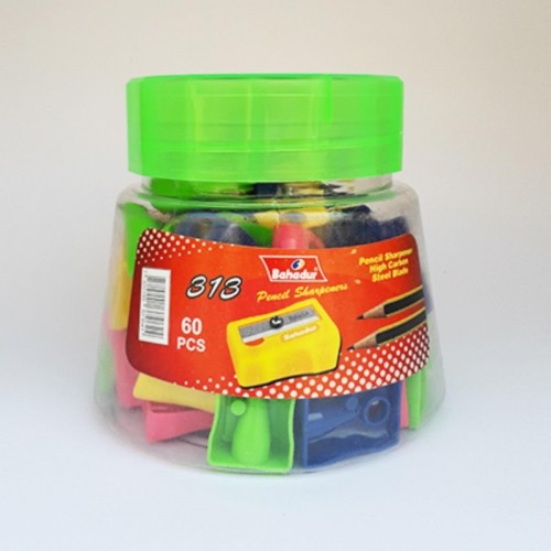 Bahadur Sharpener Pencil #313 60 PCS