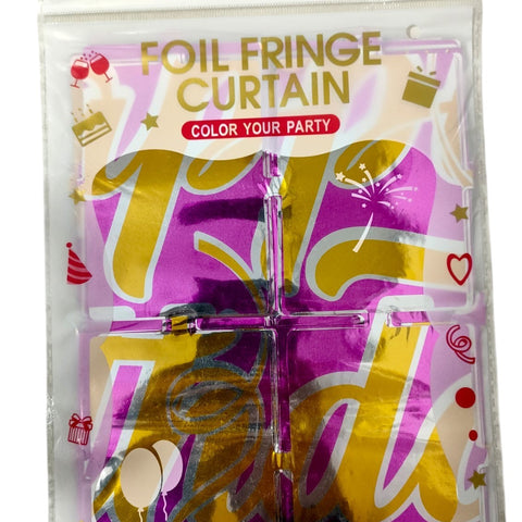 FOIL CURTAIN (1 PACK)