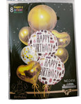 HBD SMILE BALOON 8 PCS( 1 PACK)