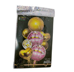 HBD SMILE BALOON 8 PCS( 1 PACK)