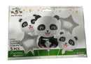 THEME SET FOIL BALOON 5 PCS (1 PACK)