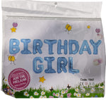 BIRTHDAY GIRL FOIL BALOON (1 PACK)