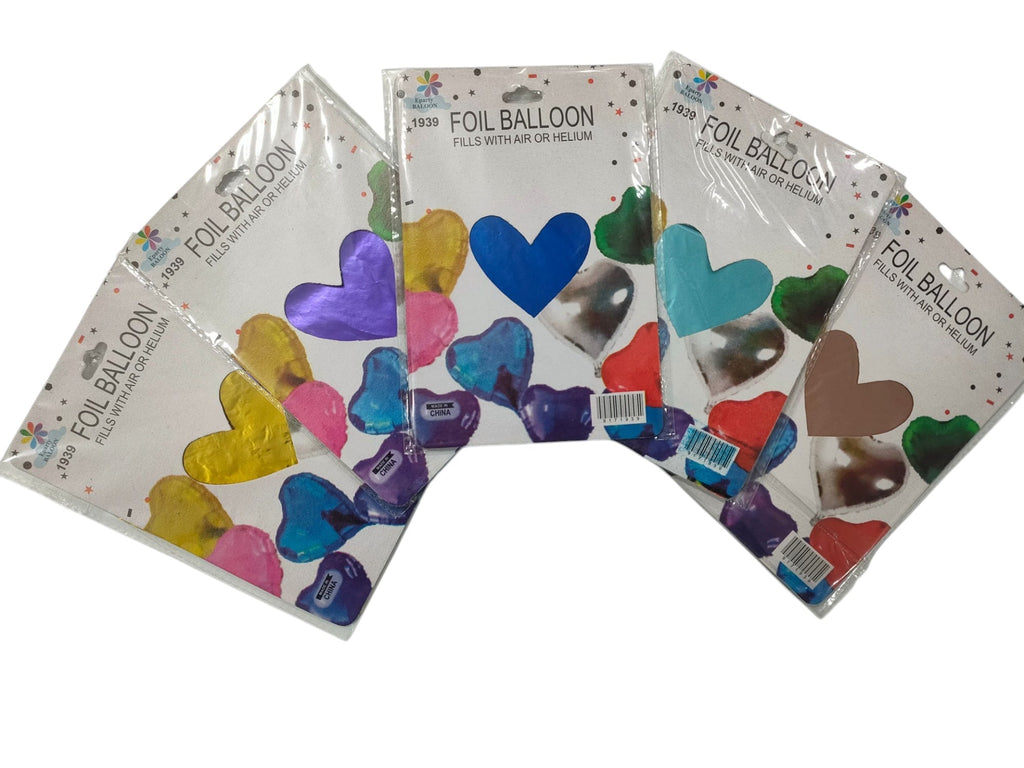 HEART FOIL BALLON 1 PCS