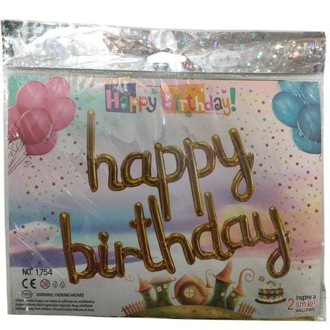 HBD SMALL FOIL BALOON ( 1 PACK)