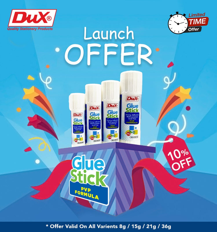 dux glue stick pvp formula 1 pcs