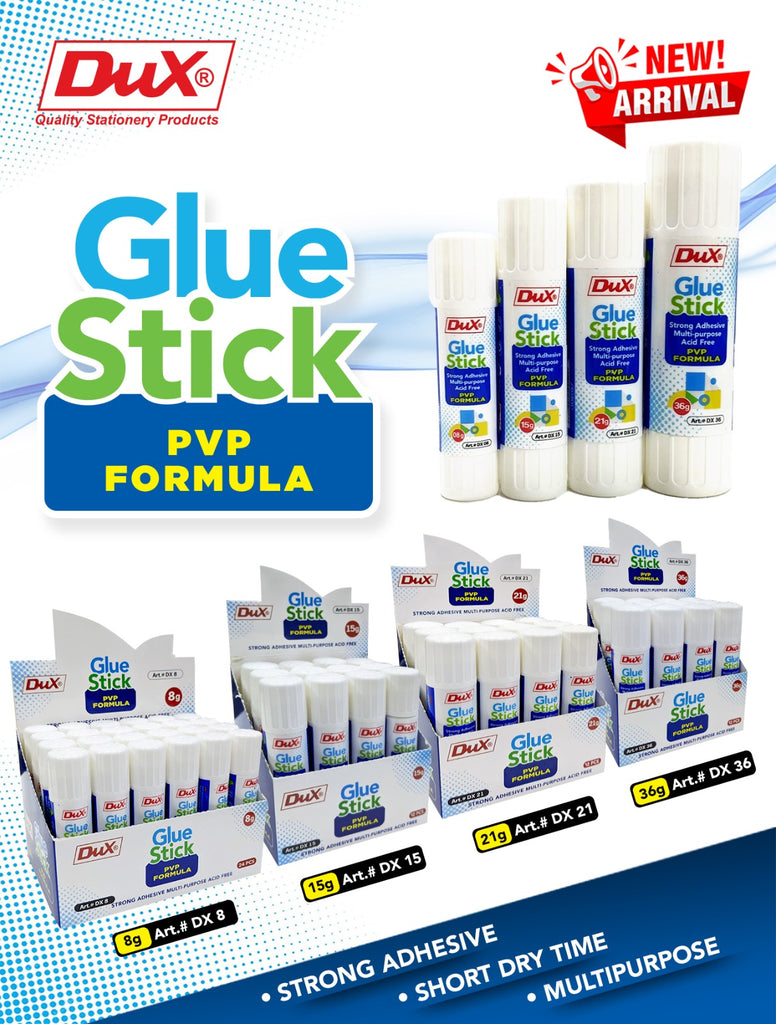 dux glue stick pvp formula 1 pcs