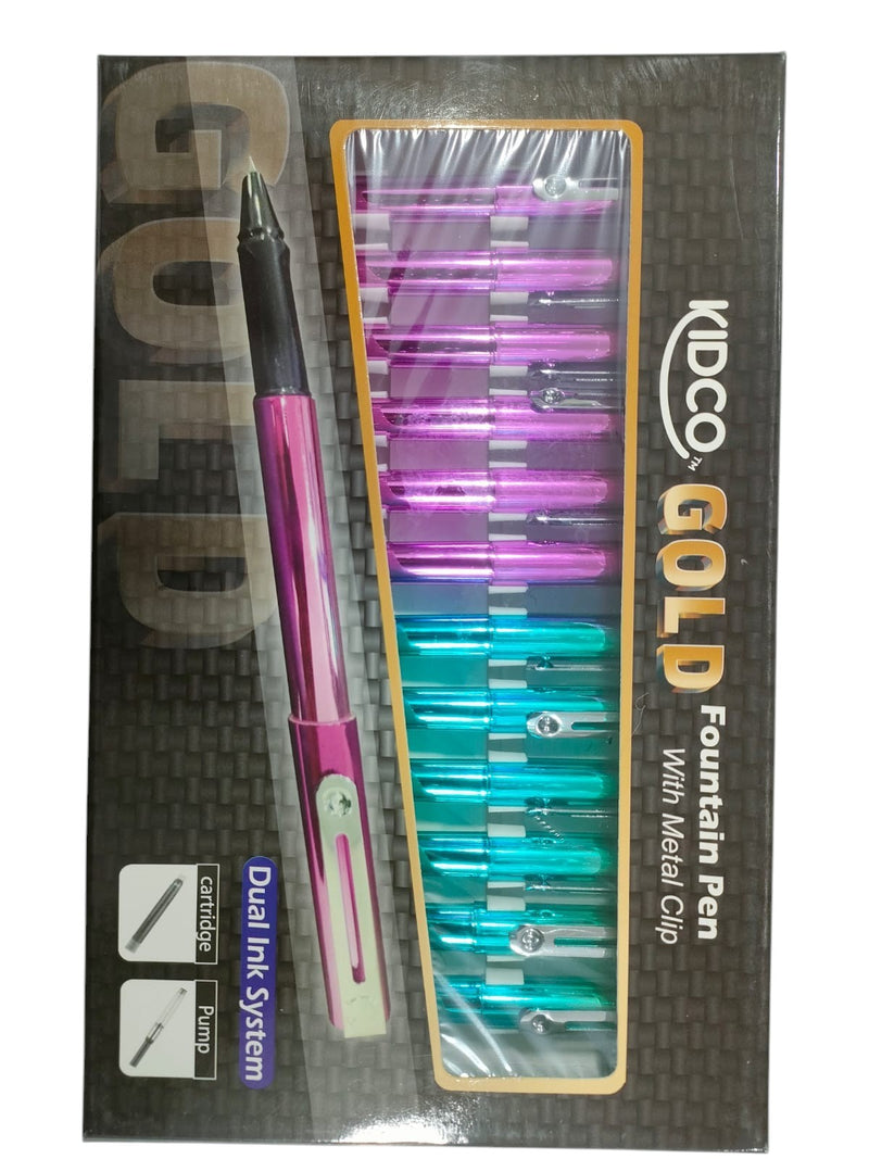 KIDCO GOLD FOUNTAIN PEN
