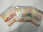 WELCOME FOIL BALOON ( 1 PACK)