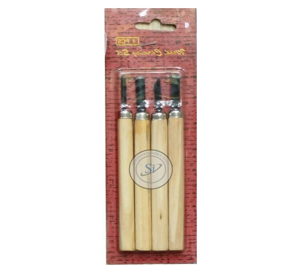 Wood Carving Tool (4 Pcs)