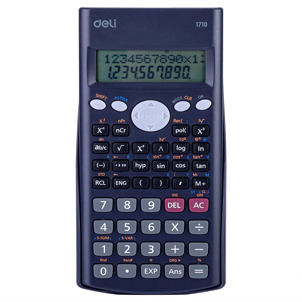 Deli E1710 Scientific Calculator 240 Functions