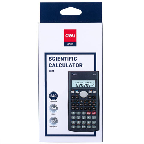 Deli E1710 Scientific Calculator 240 Functions