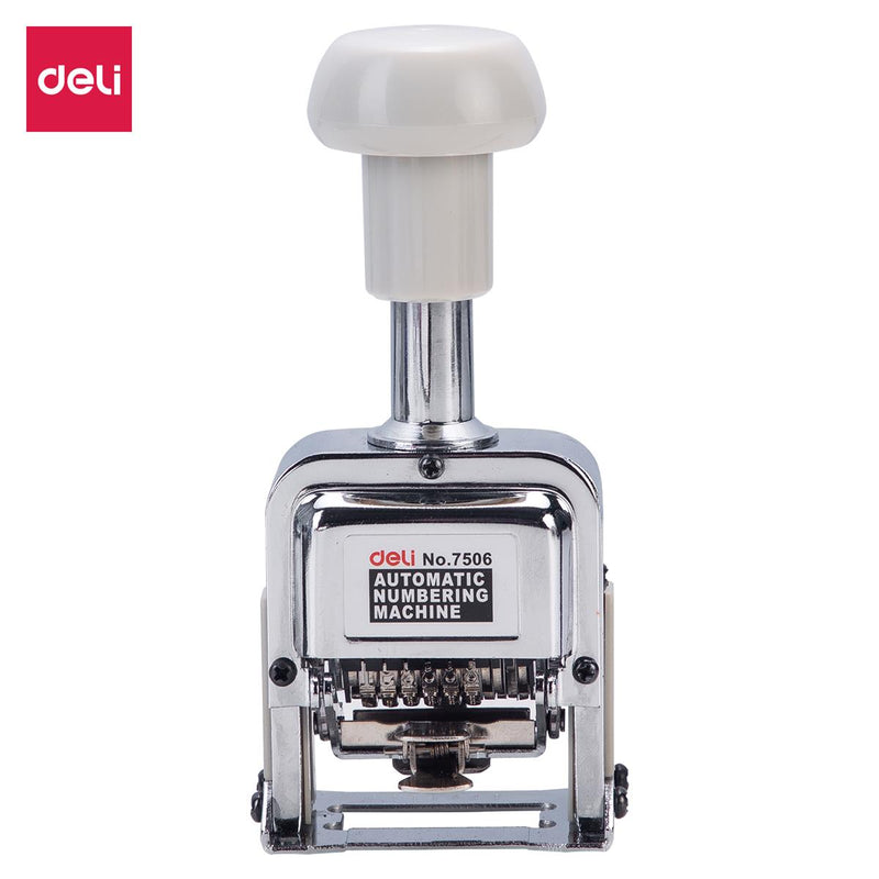 Deli E7506 Auto Numbering Machine 6 Digits