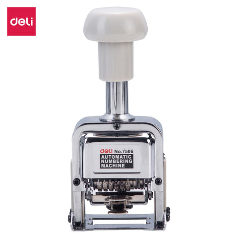 Deli E7506 Auto Numbering Machine 6 Digits