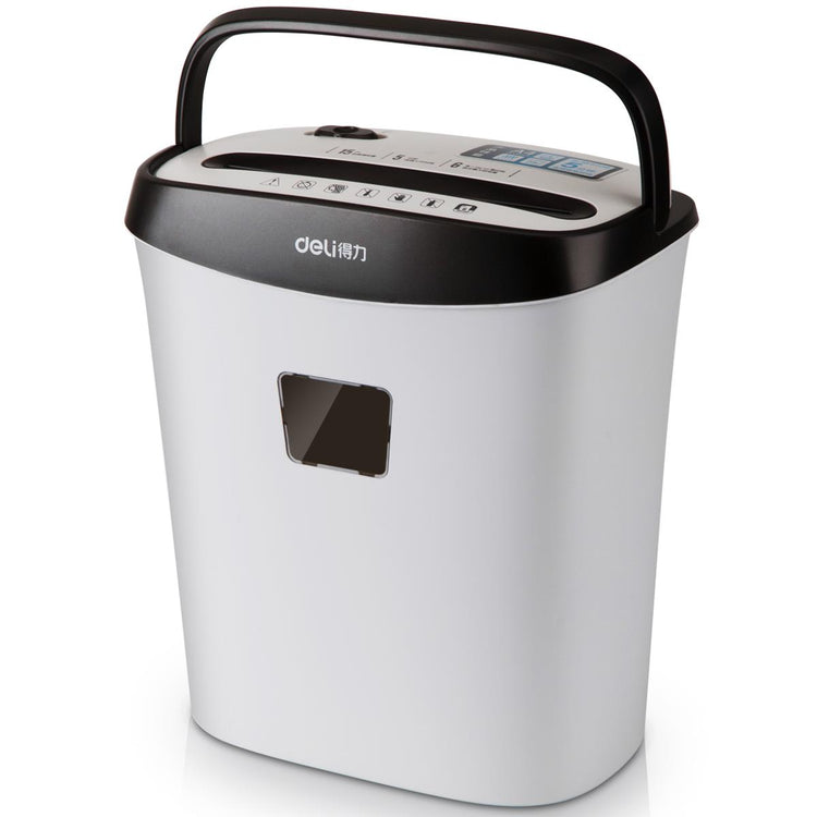 Deli E9928 6-Pages Cross-Cut Paper/Card Shredder