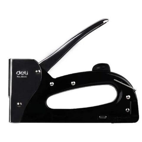 Deli Stapler Gun Tacker, With Handle Lock E4600