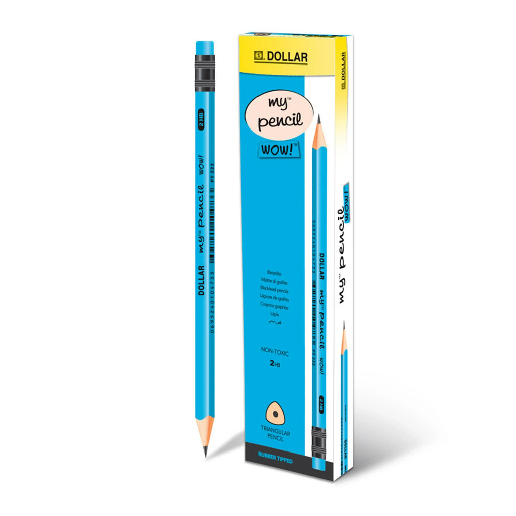 Dollar My Pencil With Eraser Art no 222 (1 Dozen)