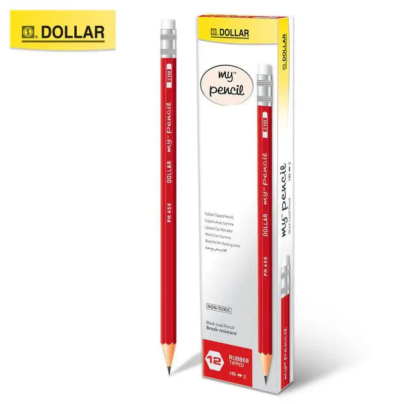 Dollar My Pencil With Eraser Art no 222 (1 Dozen)